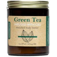 The Brothers Apothecary - CBD Skincare - Green Tea Body Butter - Blended with Essential Oils